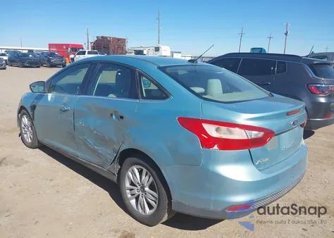 2012 Ford Focus Sel from USA, damaged, VIN 1FAHP3H28CL318589